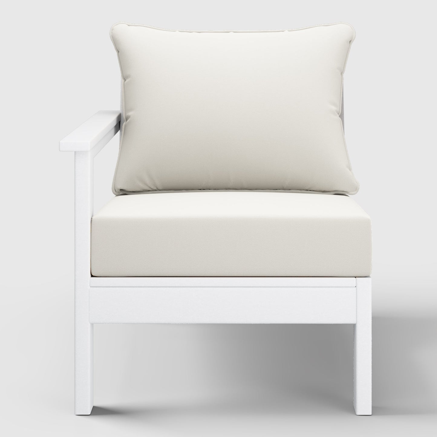 Scottsdale All-Weather Outdoor Modular Deep Seating Left Arm Chair (with Optional Cushions)