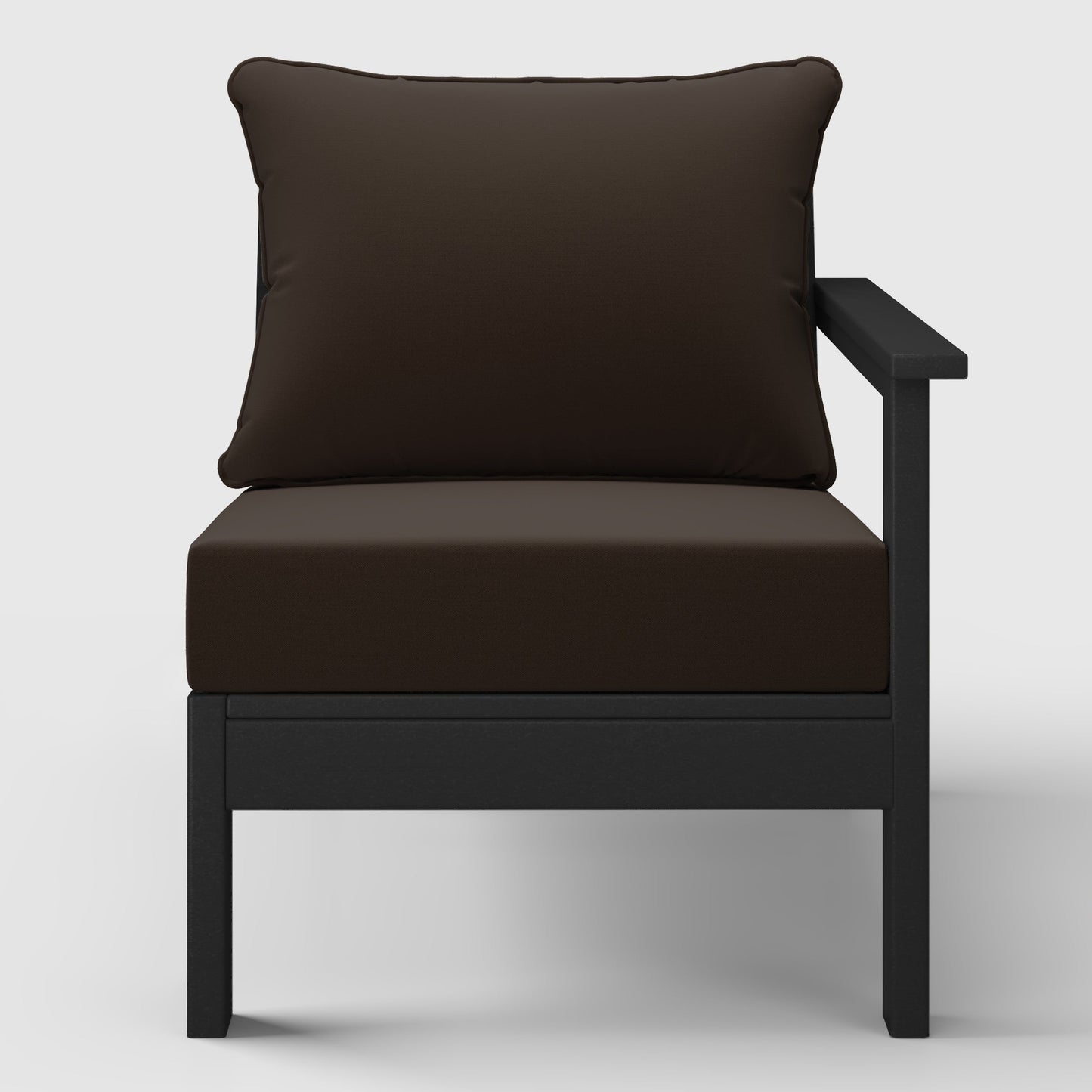 Scottsdale All-Weather Outdoor Modular Deep Seating Right Arm Chair (with Optional Cushions)