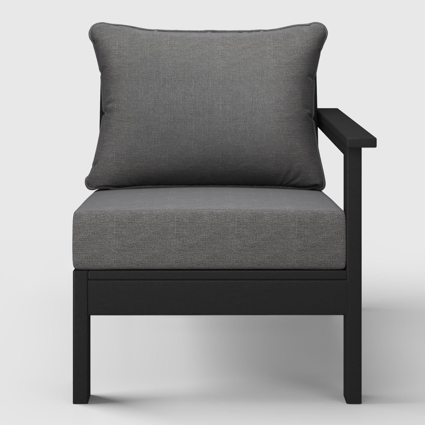 Scottsdale All-Weather Outdoor Modular Deep Seating Right Arm Chair (with Optional Cushions)