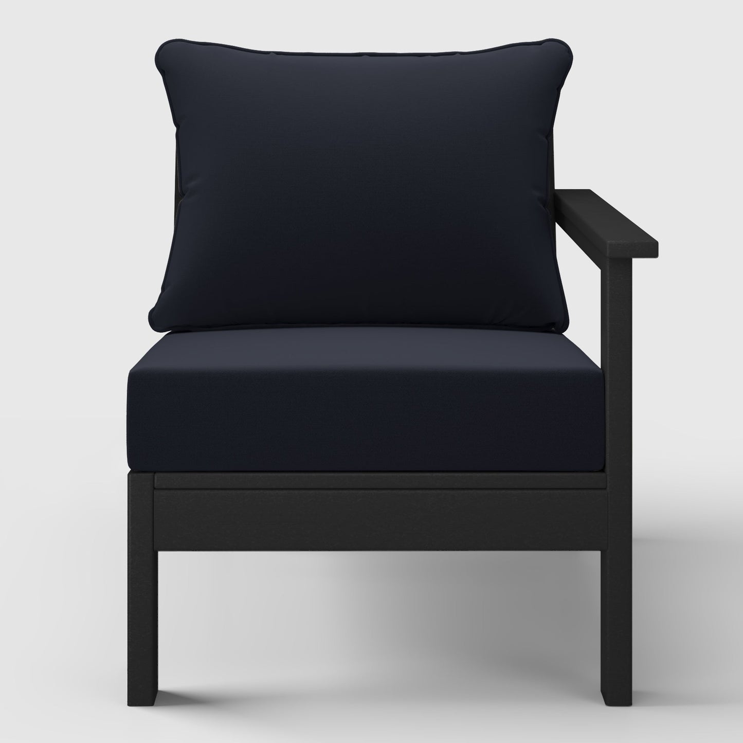 Scottsdale All-Weather Outdoor Modular Deep Seating Right Arm Chair (with Optional Cushions)