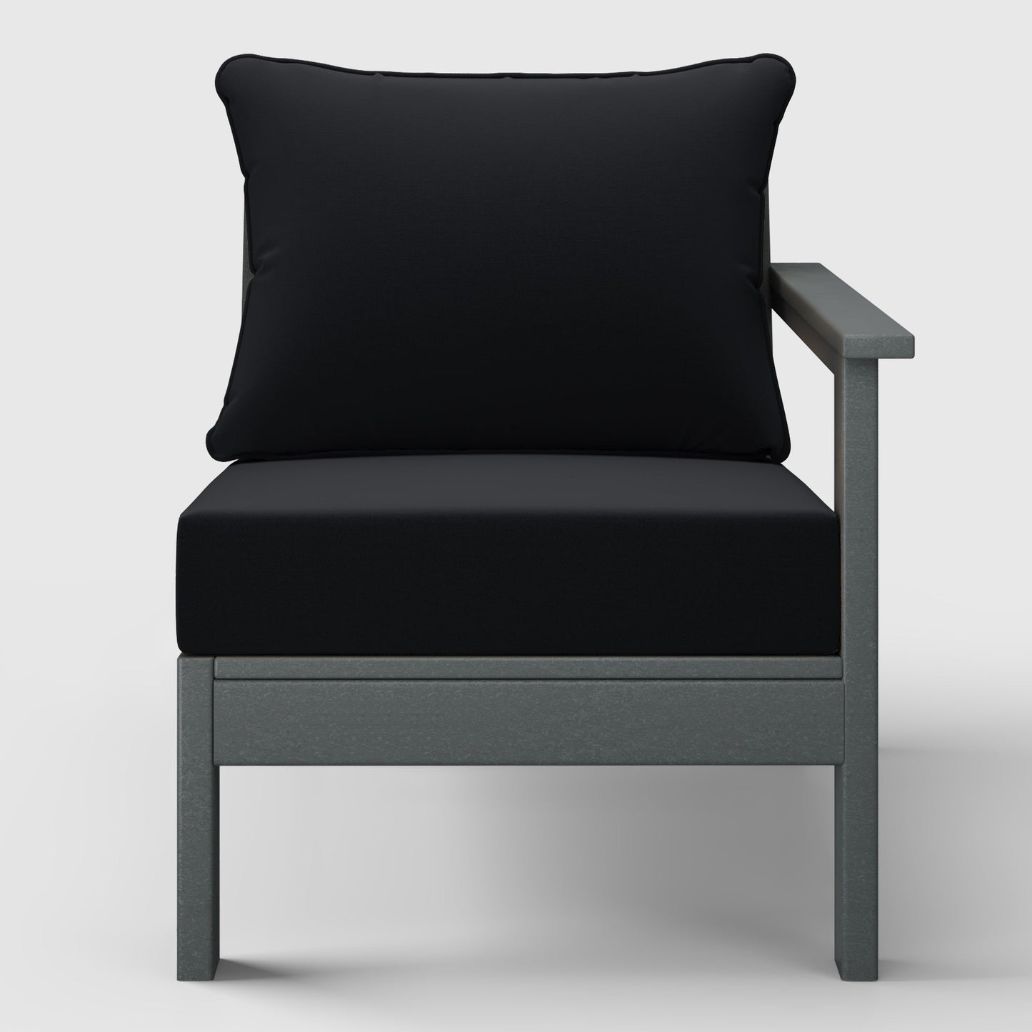 Scottsdale All-Weather Outdoor Modular Deep Seating Right Arm Chair (with Optional Cushions)