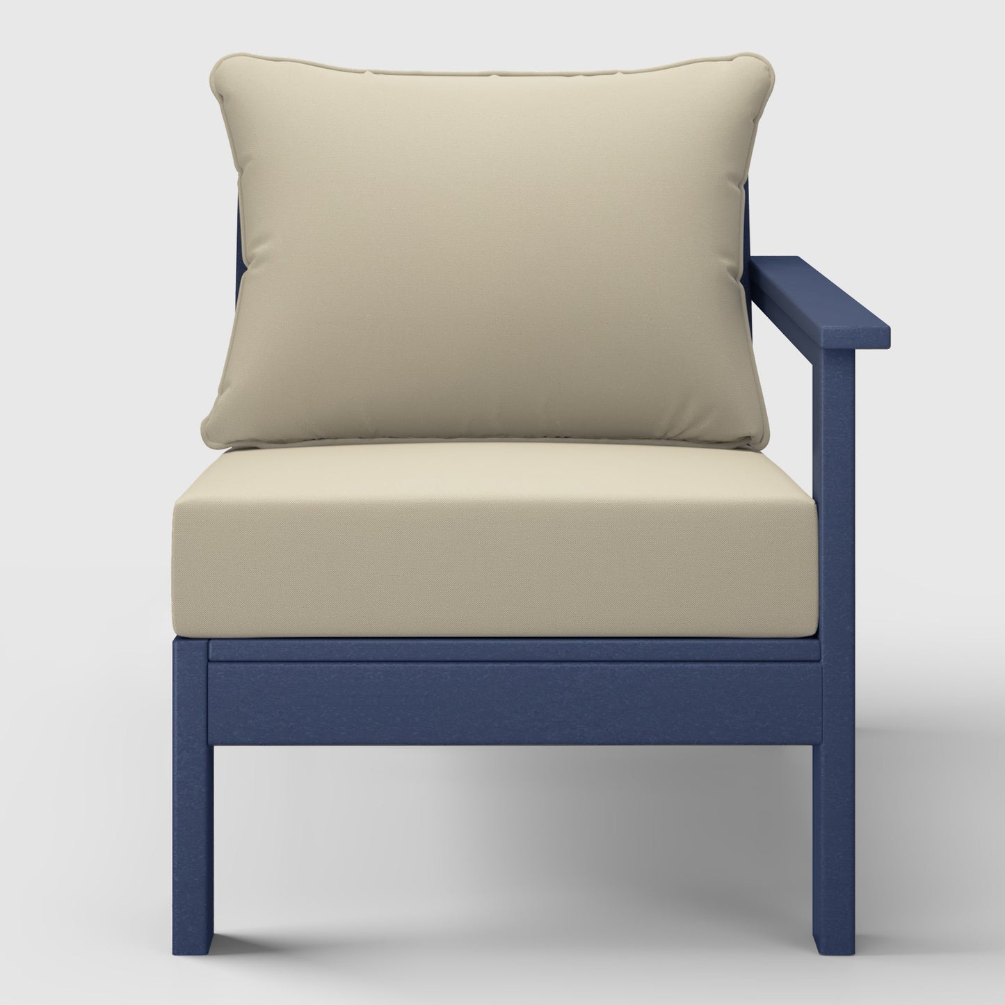 Scottsdale All-Weather Outdoor Modular Deep Seating Right Arm Chair (with Optional Cushions)