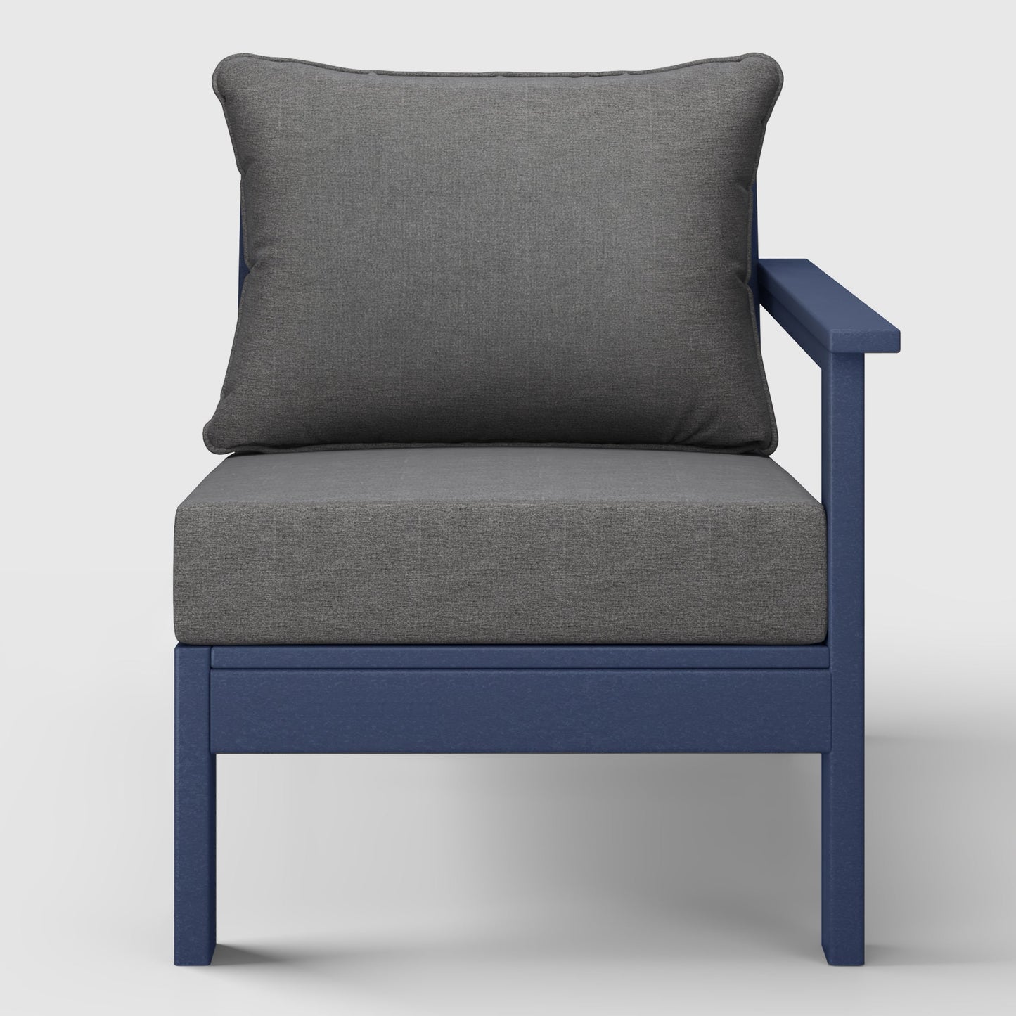 Scottsdale All-Weather Outdoor Modular Deep Seating Right Arm Chair (with Optional Cushions)