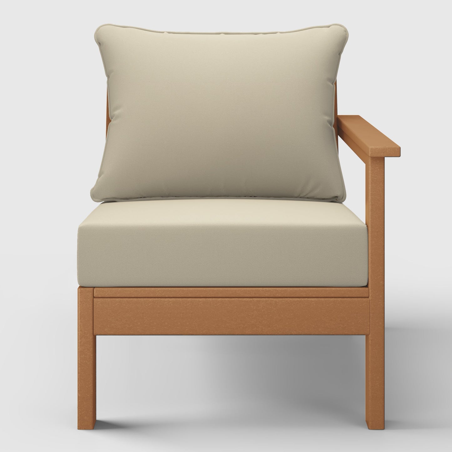 Scottsdale All-Weather Outdoor Modular Deep Seating Right Arm Chair (with Optional Cushions)