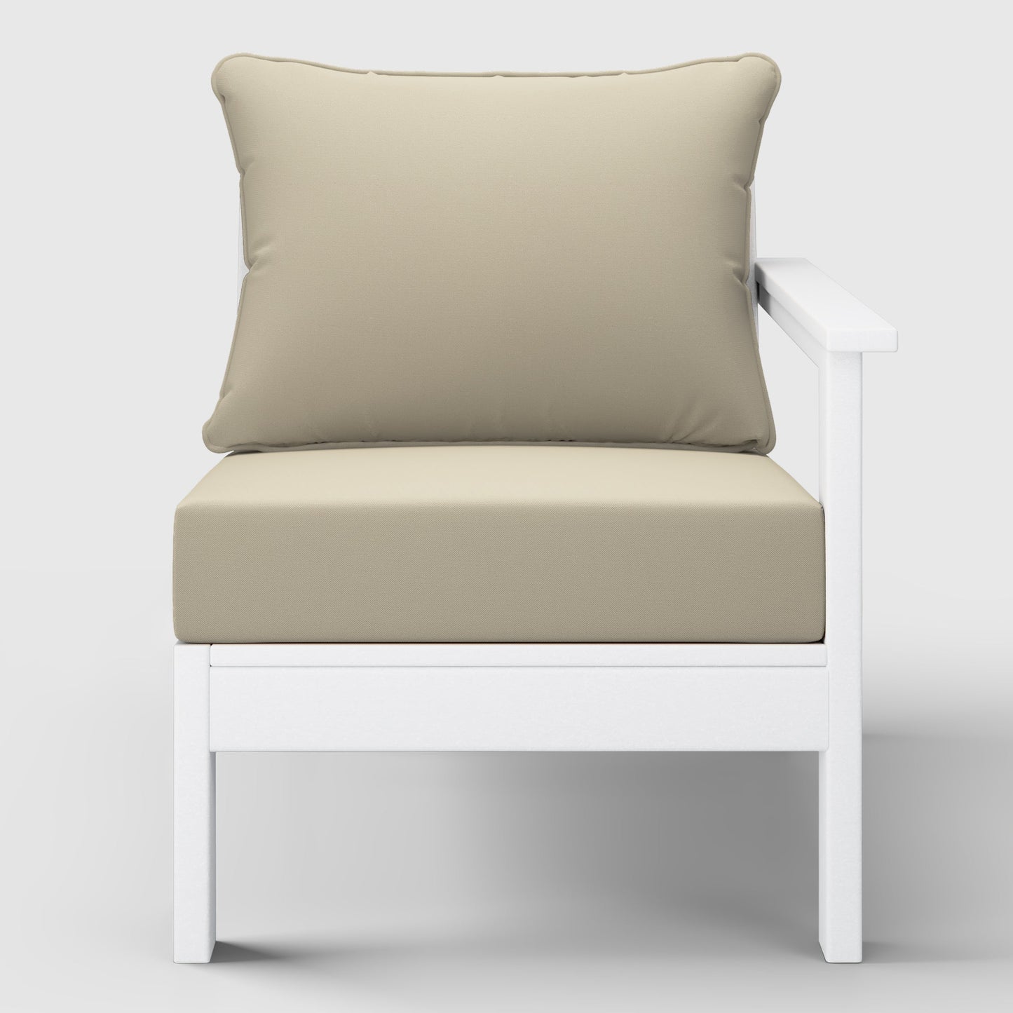 Scottsdale All-Weather Outdoor Modular Deep Seating Right Arm Chair (with Optional Cushions)