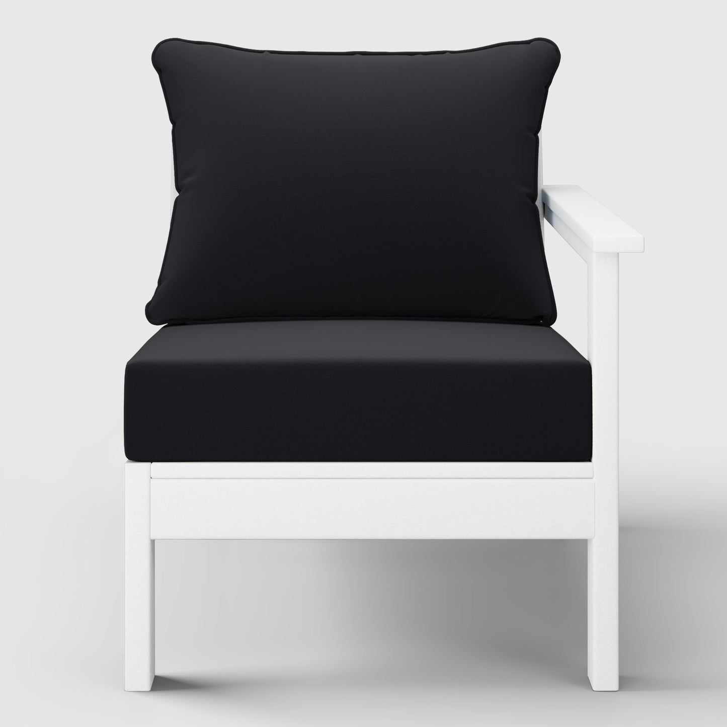 Scottsdale All-Weather Outdoor Modular Deep Seating Right Arm Chair (with Optional Cushions)