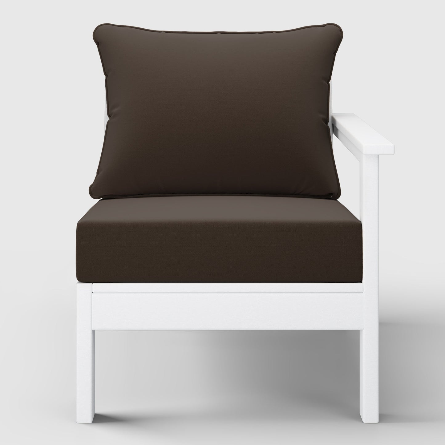 Scottsdale All-Weather Outdoor Modular Deep Seating Right Arm Chair (with Optional Cushions)