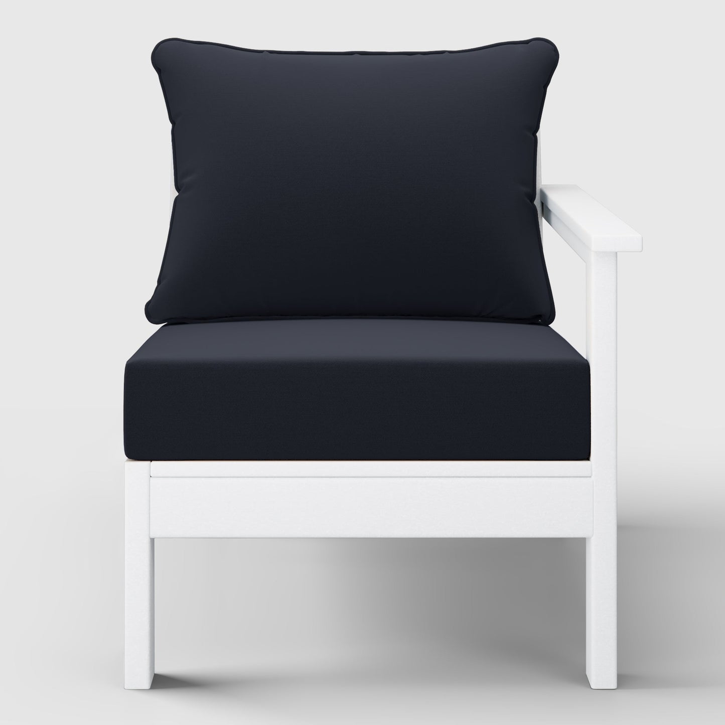 Scottsdale All-Weather Outdoor Modular Deep Seating Right Arm Chair (with Optional Cushions)