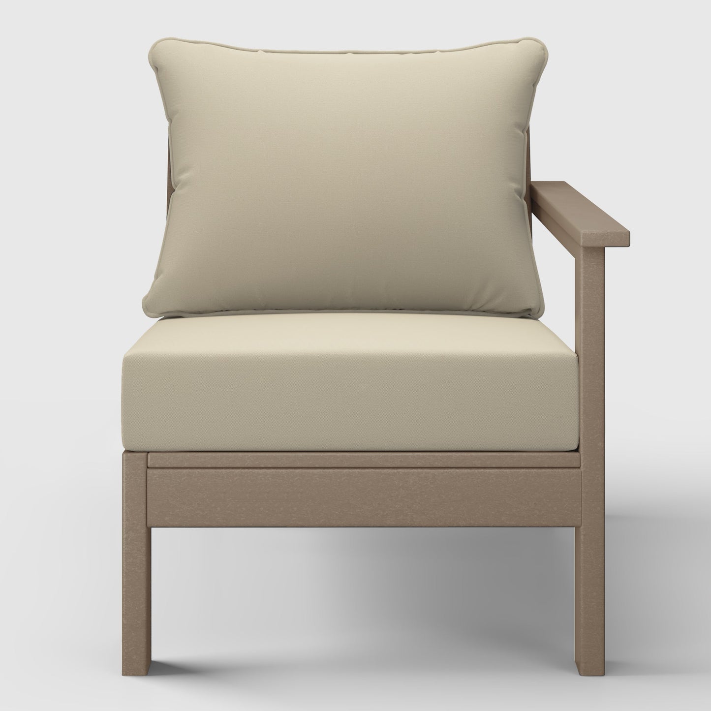 Scottsdale All-Weather Outdoor Modular Deep Seating Right Arm Chair (with Optional Cushions)