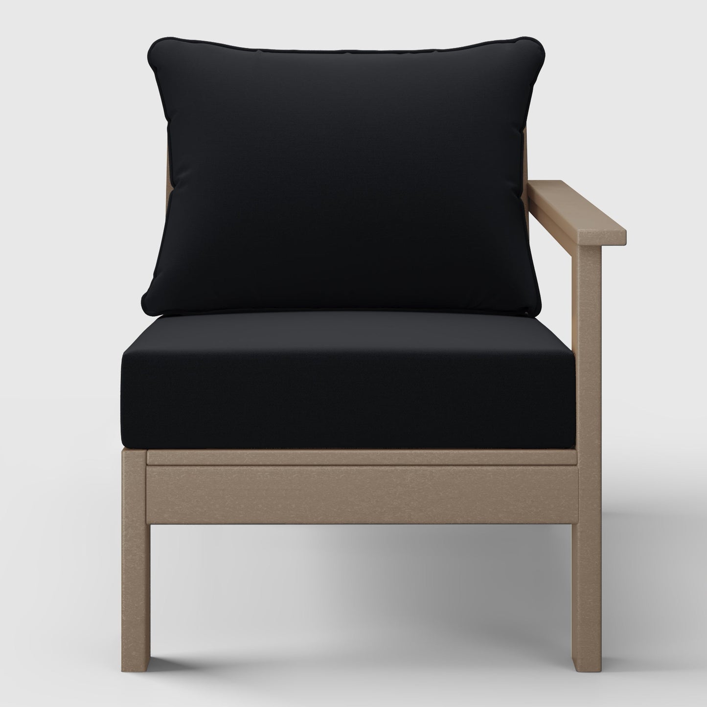 Scottsdale All-Weather Outdoor Modular Deep Seating Right Arm Chair (with Optional Cushions)