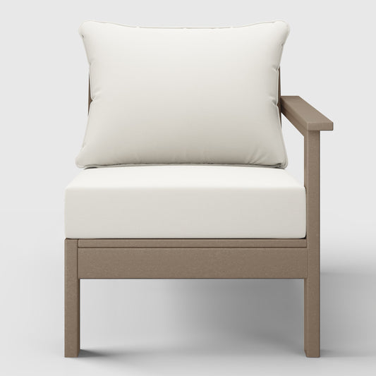 Scottsdale All-Weather Outdoor Modular Deep Seating Right Arm Chair (with Optional Cushions)