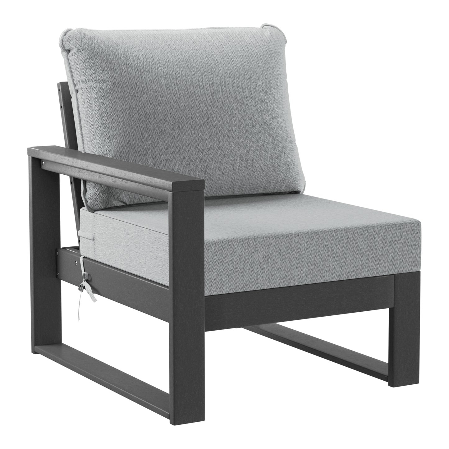 Signature All-Weather Outdoor Modular Patio Deep Seating Left Arm Chair (Left Arm Sectional Seat)