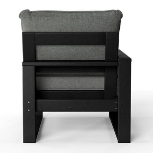 Signature All-Weather Outdoor Modular Patio Deep Seating Left Arm Chair (Left Arm Sectional Seat)