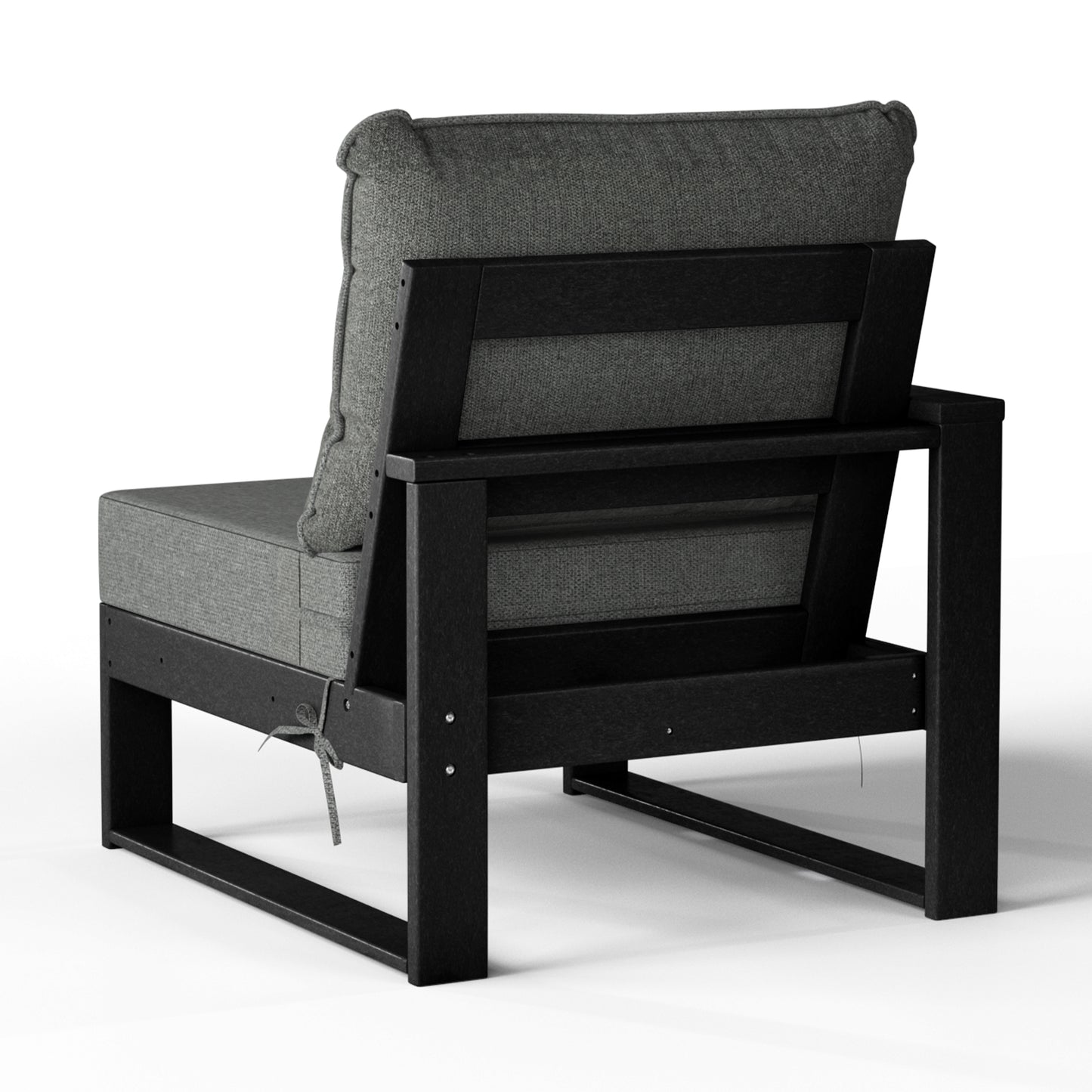 Signature All-Weather Outdoor Modular Patio Deep Seating Left Arm Chair (Left Arm Sectional Seat)