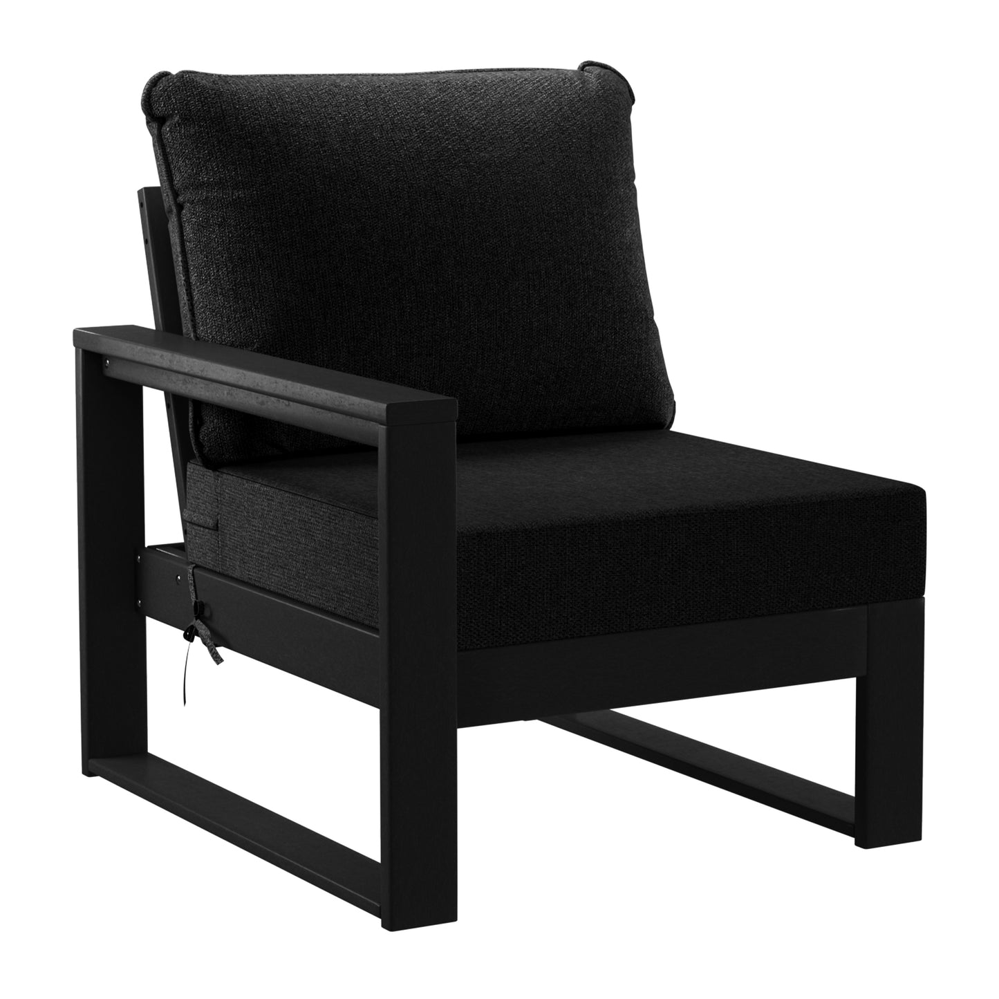 Signature All-Weather Outdoor Modular Patio Deep Seating Left Arm Chair (Left Arm Sectional Seat)