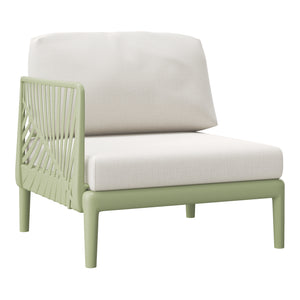 Polyform Deep Seating Left Arm Chair with Cushions