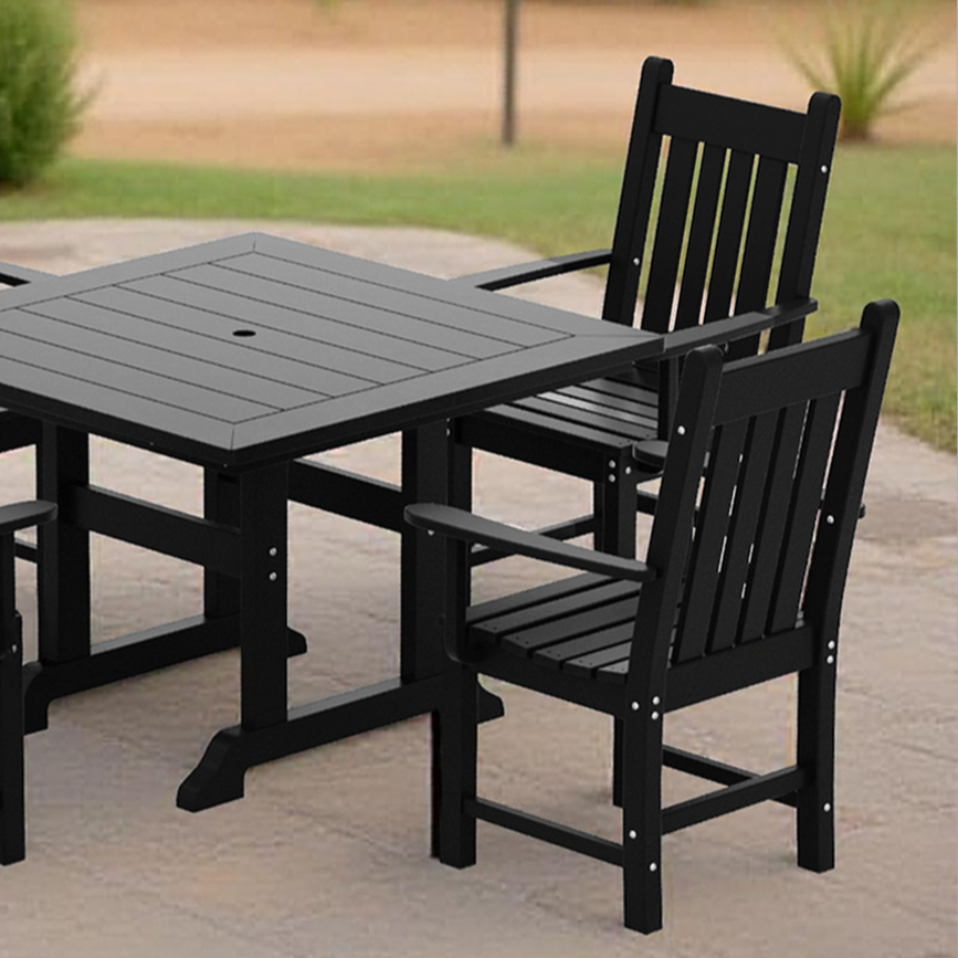 Tuscany All-Weather Outdoor Patio Dining Arm Chair