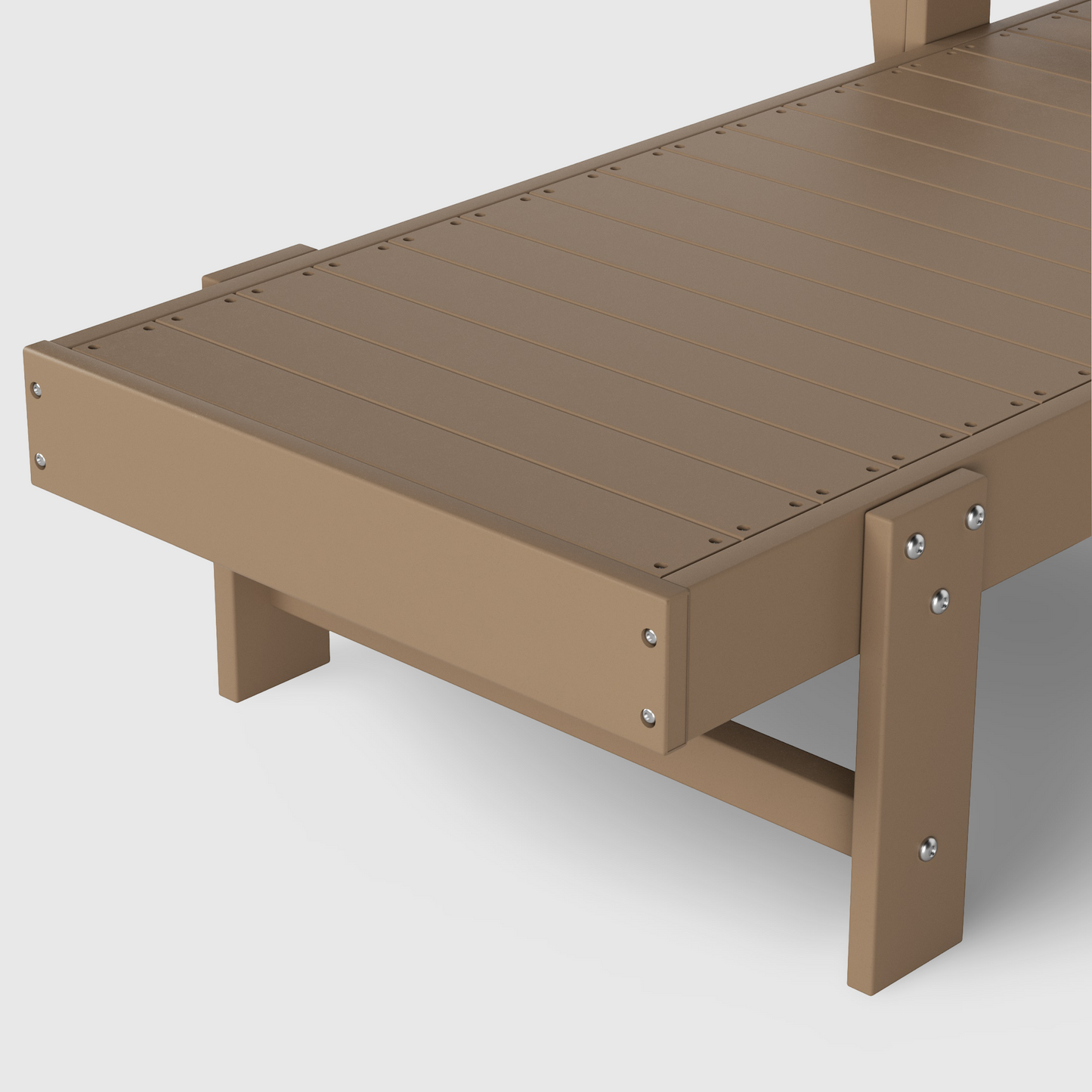 Chatham All-Weather Outdoor Adirondack Reclining Sun Lounger With Arms Rests & Wheels