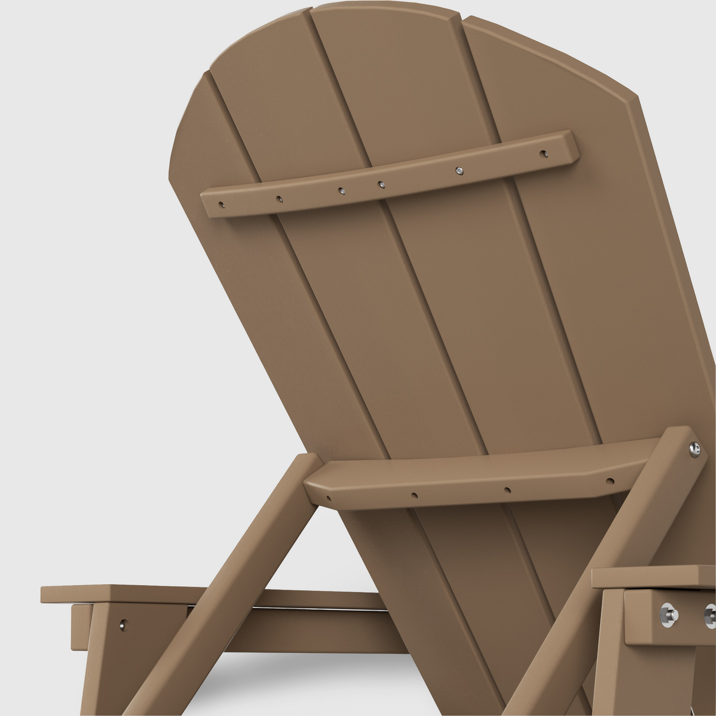 Chatham All-Weather Outdoor Adirondack Reclining Sun Lounger With Arms Rests & Wheels