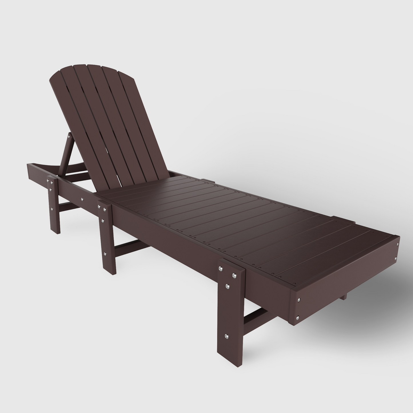 Westport Classic All-Weather Outdoor Adirondack Reclining Sun Lounger