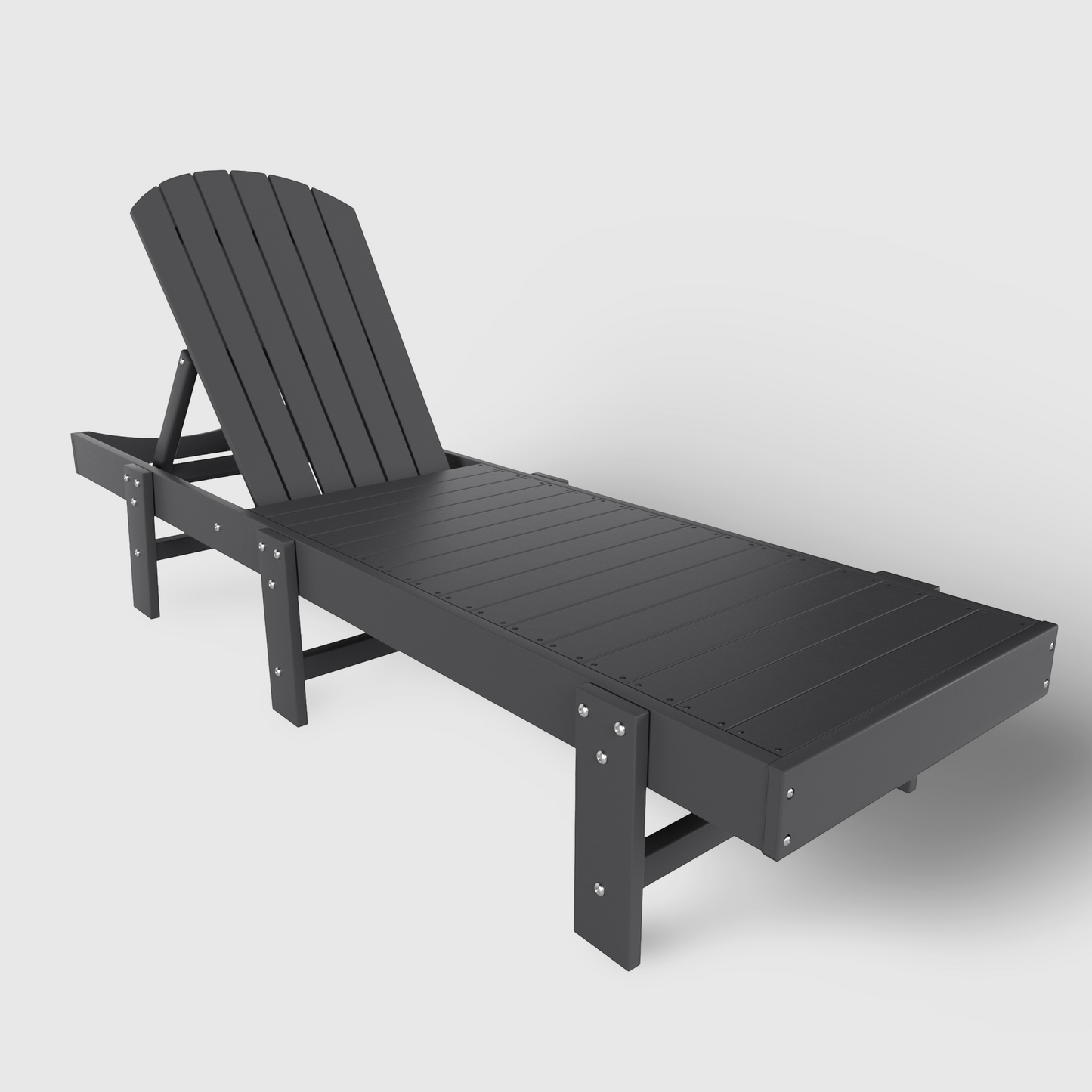 Westport Classic All-Weather Outdoor Adirondack Reclining Sun Lounger