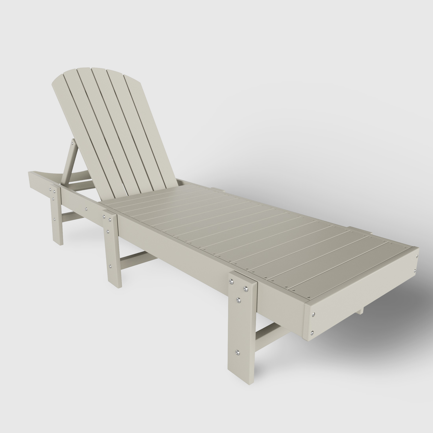Westport Classic All-Weather Outdoor Adirondack Reclining Sun Lounger