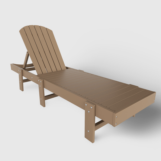 Westport Classic All-Weather Outdoor Adirondack Reclining Sun Lounger
