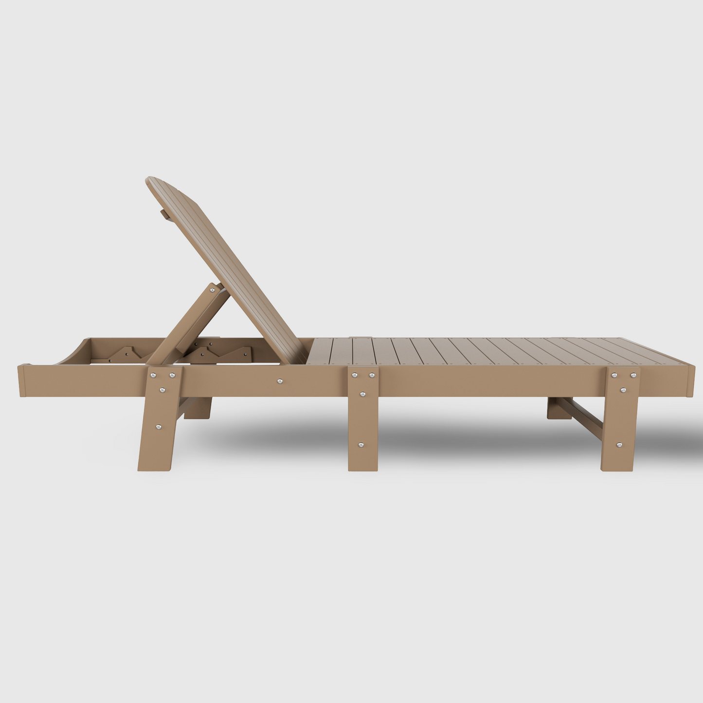 Westport Classic All-Weather Outdoor Adirondack Reclining Sun Lounger