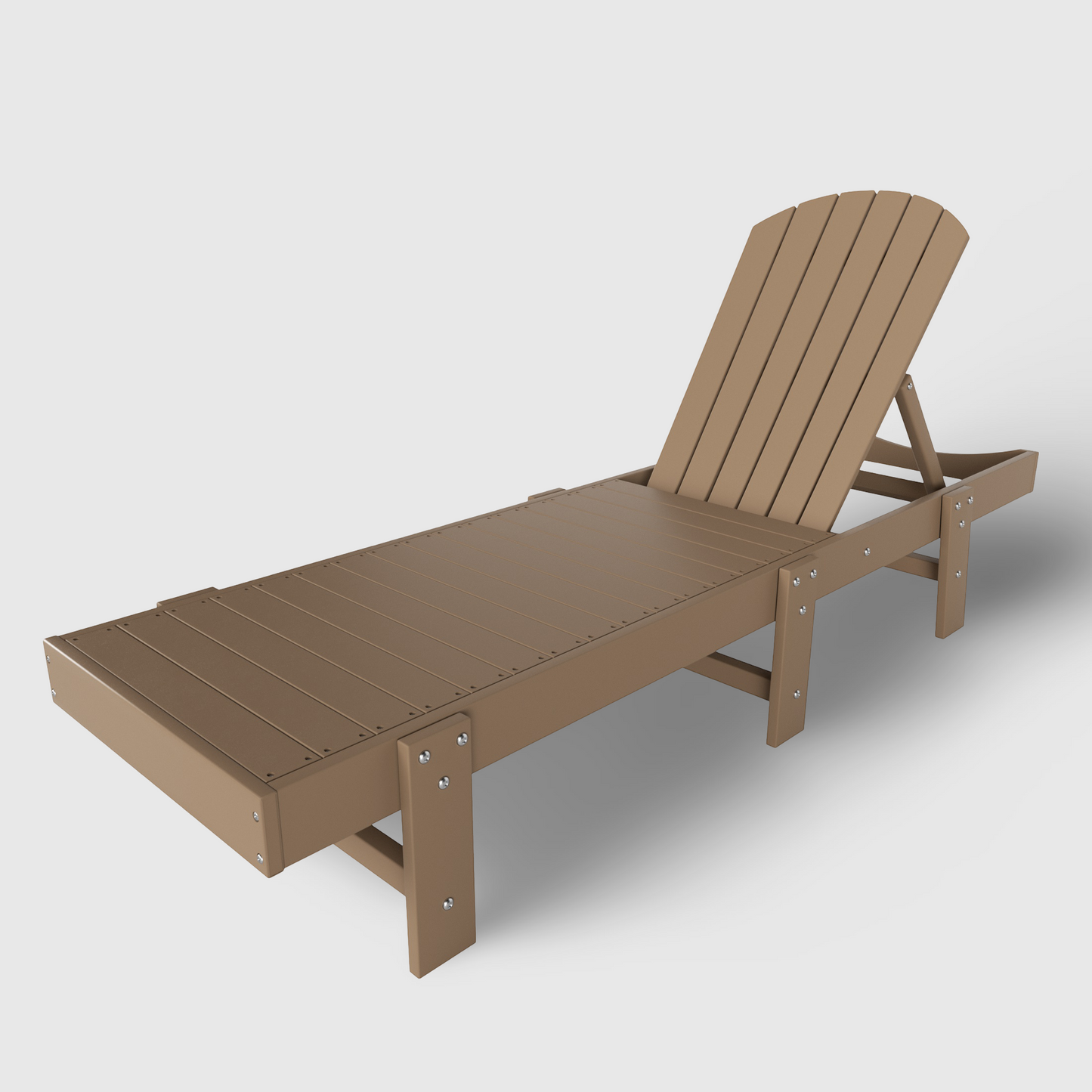 Westport Classic All-Weather Outdoor Adirondack Reclining Sun Lounger
