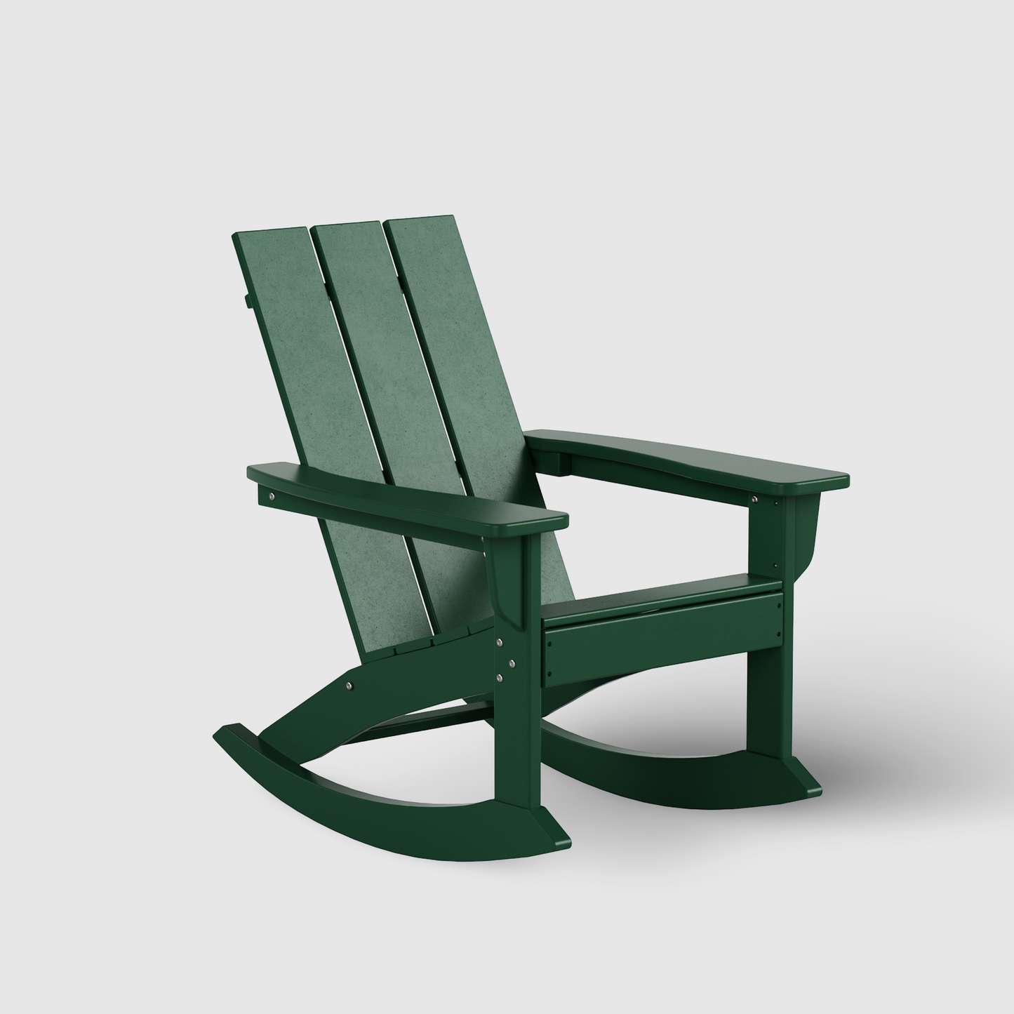 Malibu Modern All-Weather Outdoor Rocking Adirondack Chair