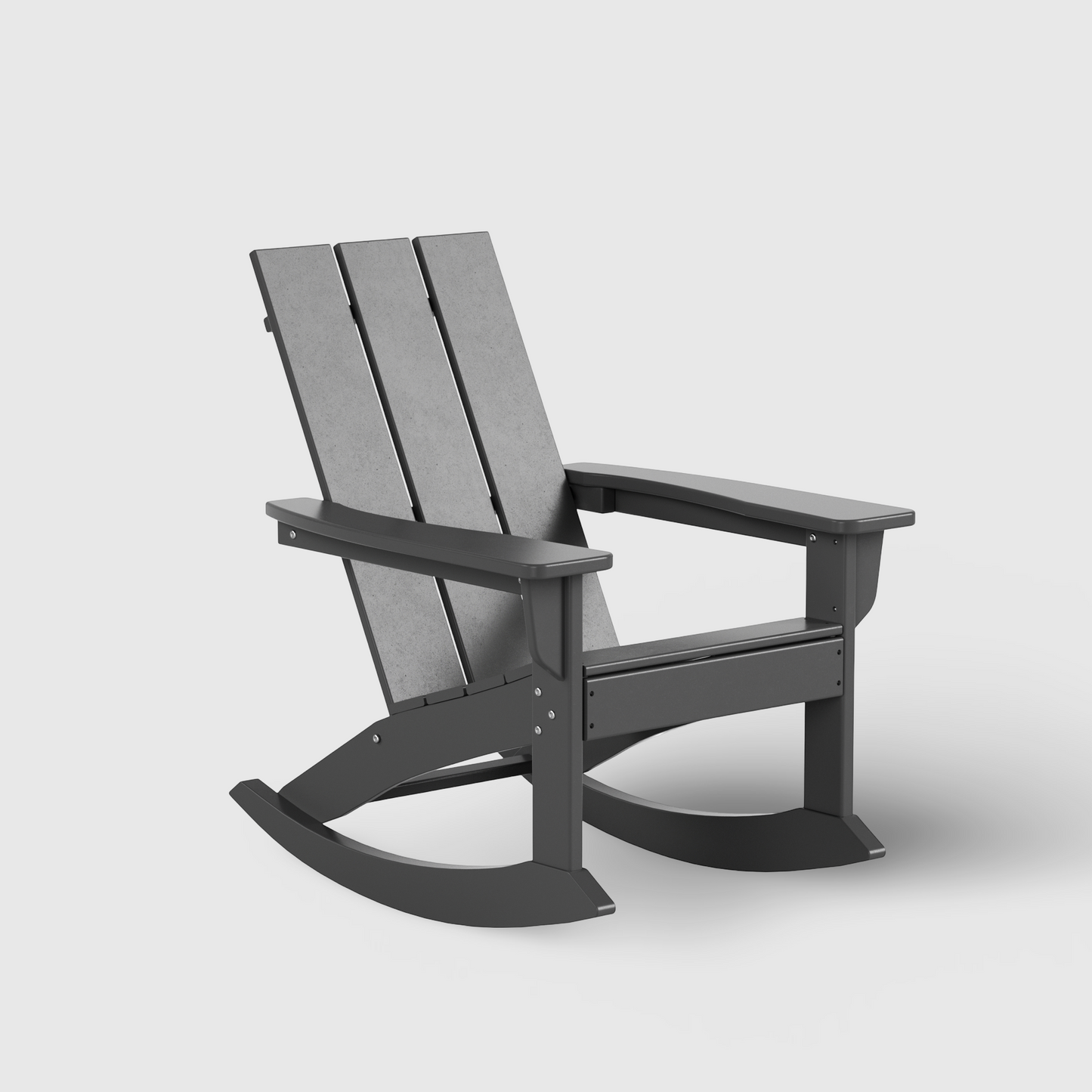 Malibu Modern All-Weather Outdoor Rocking Adirondack Chair