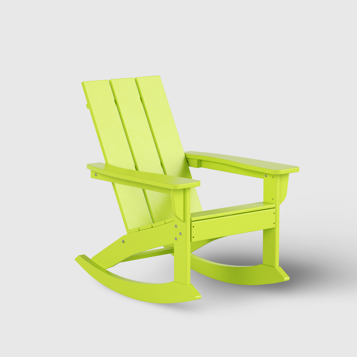 Malibu Modern All-Weather Outdoor Rocking Adirondack Chair