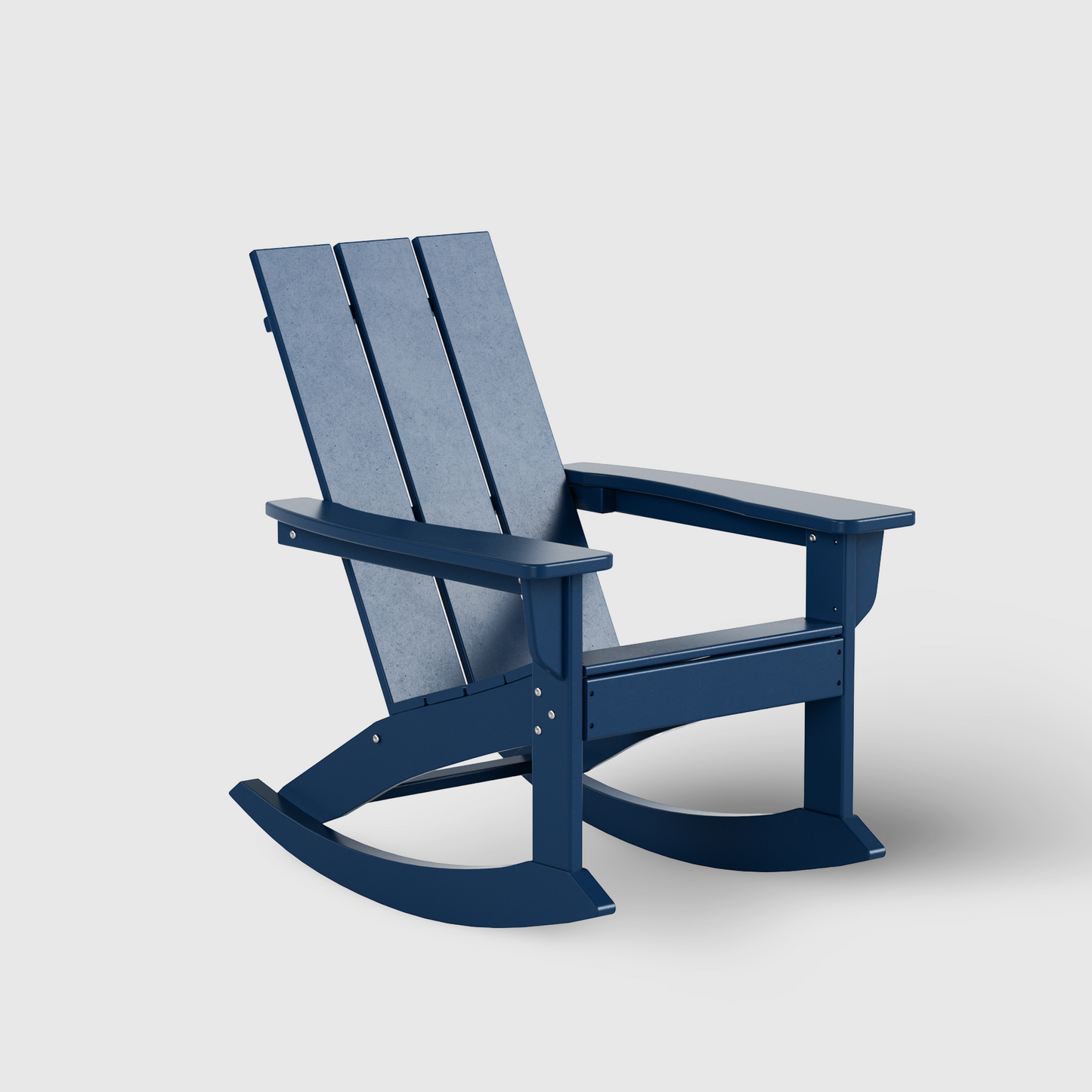 Malibu Modern All-Weather Outdoor Rocking Adirondack Chair