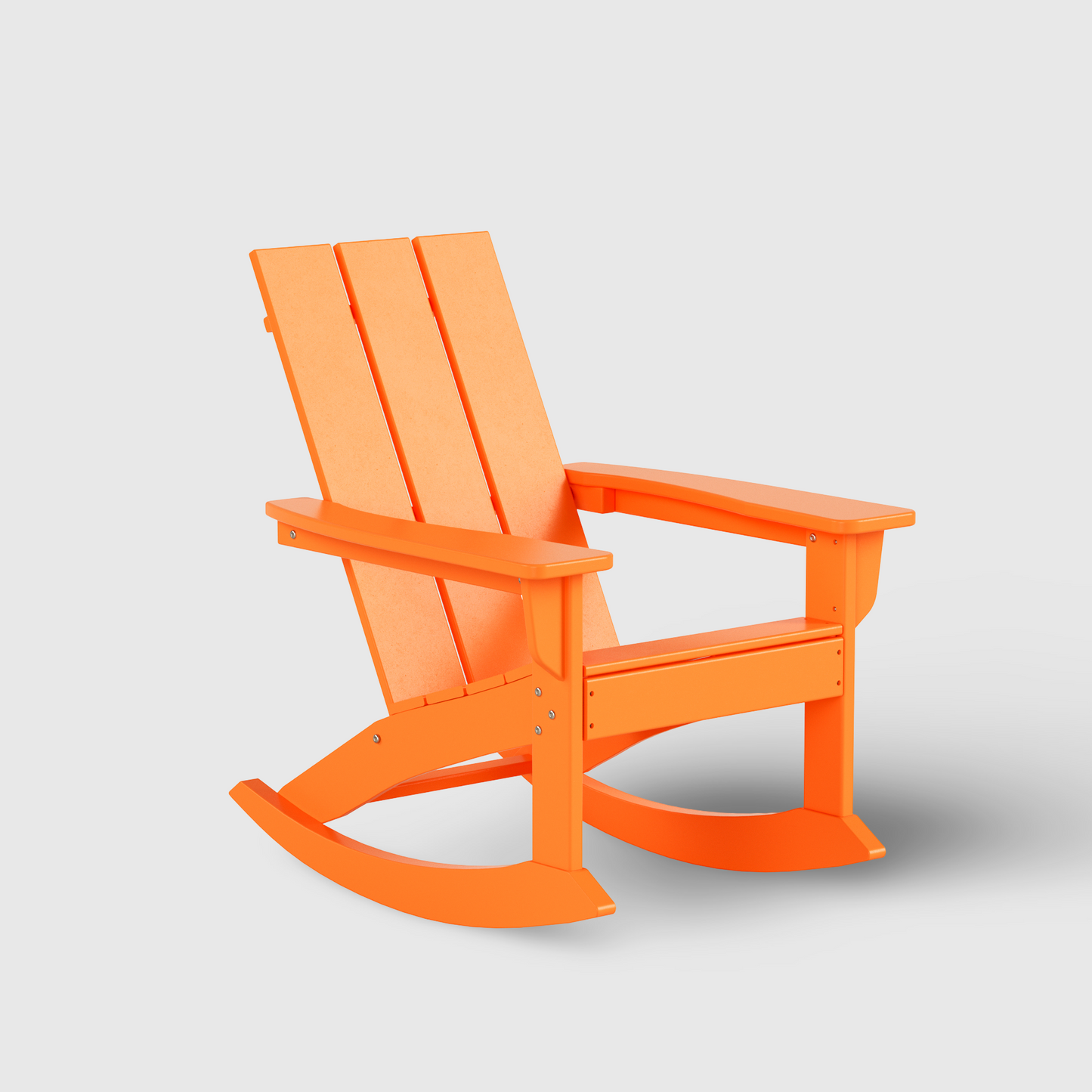 Malibu Modern All-Weather Outdoor Rocking Adirondack Chair