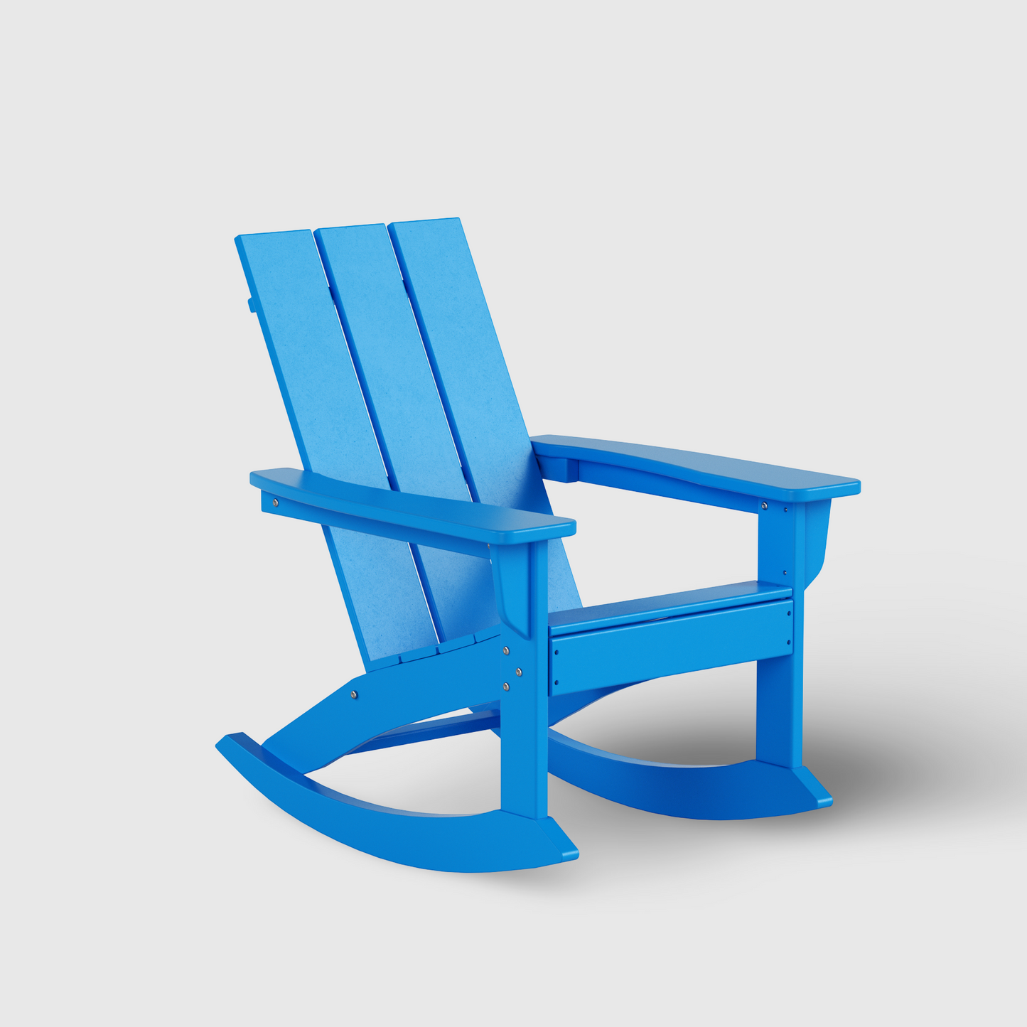 Malibu Modern All-Weather Outdoor Rocking Adirondack Chair