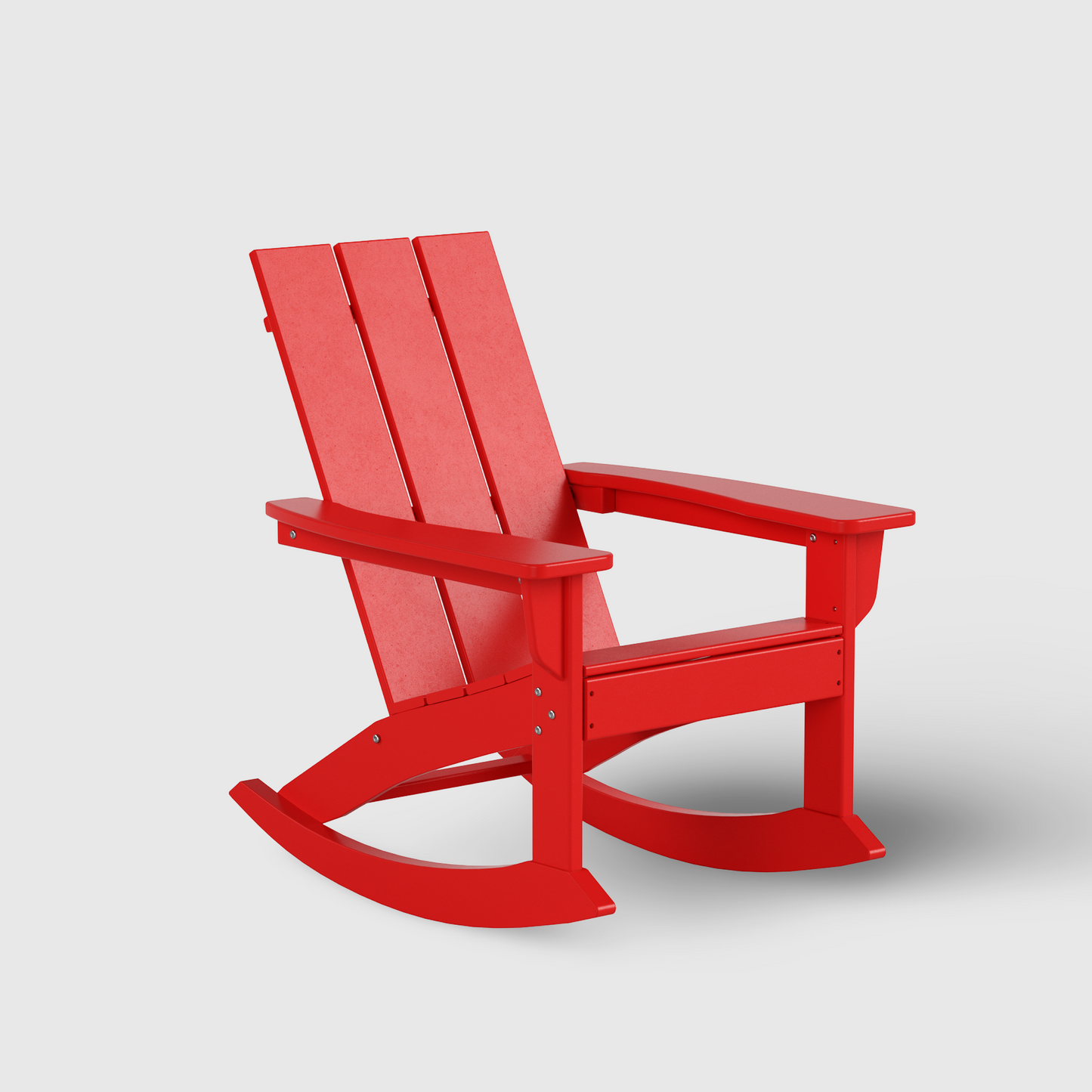 Malibu Modern All-Weather Outdoor Rocking Adirondack Chair