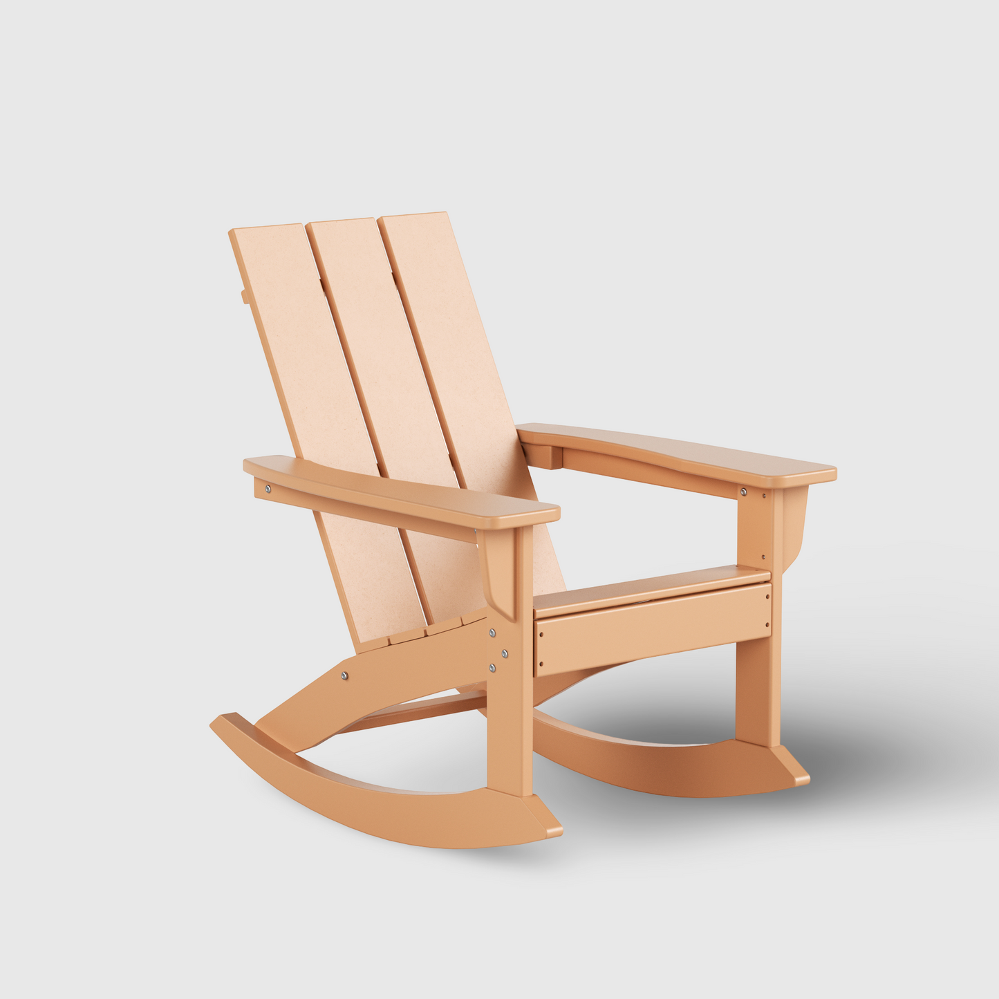Malibu Modern All-Weather Outdoor Rocking Adirondack Chair
