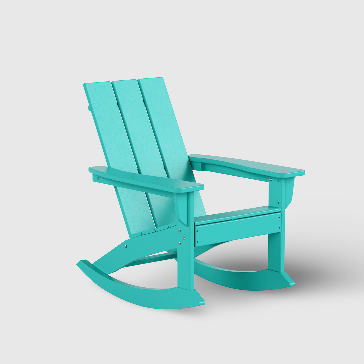 Malibu Modern All-Weather Outdoor Rocking Adirondack Chair