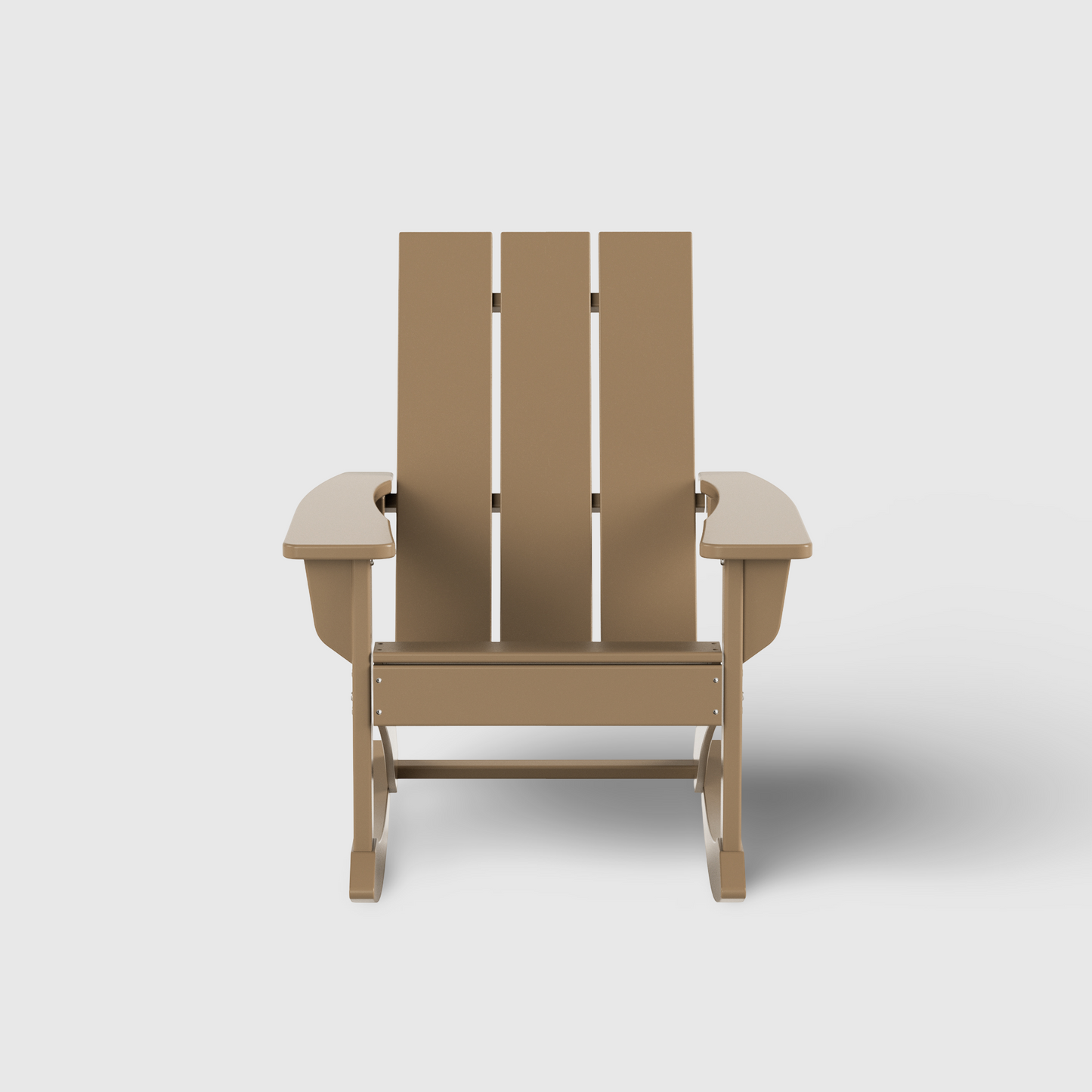 Malibu Modern All-Weather Outdoor Rocking Adirondack Chair