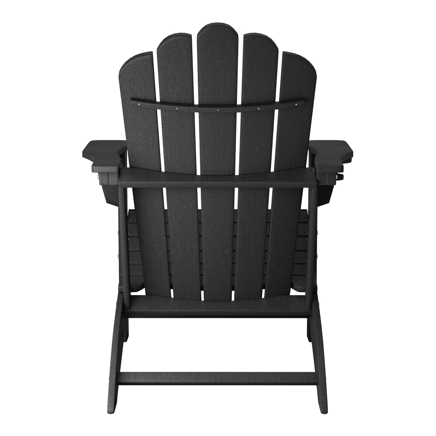 Tahoe All-Weather Outdoor Poly Adirondack Chair with Retractable Cup Holder
