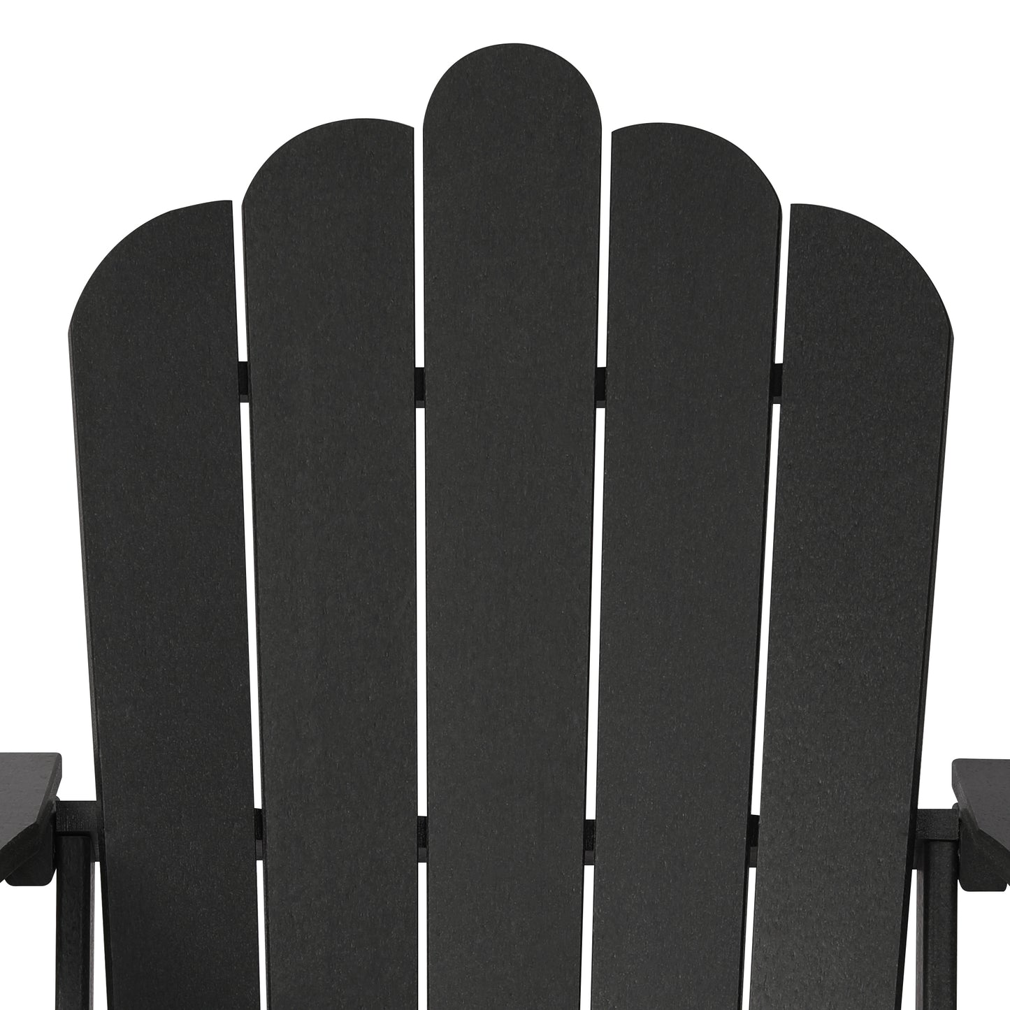 Tahoe All-Weather Outdoor Poly Adirondack Chair with Retractable Cup Holder