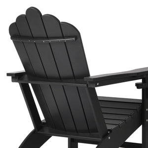 Tahoe All-Weather Outdoor Poly Adirondack Chair with Retractable Cup Holder