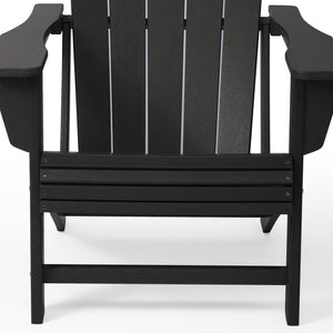 Tahoe All-Weather Outdoor Poly Adirondack Chair with Retractable Cup Holder