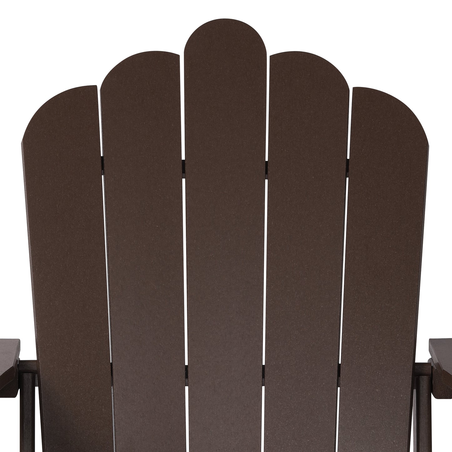 Tahoe All-Weather Outdoor Poly Adirondack Chair with Retractable Cup Holder