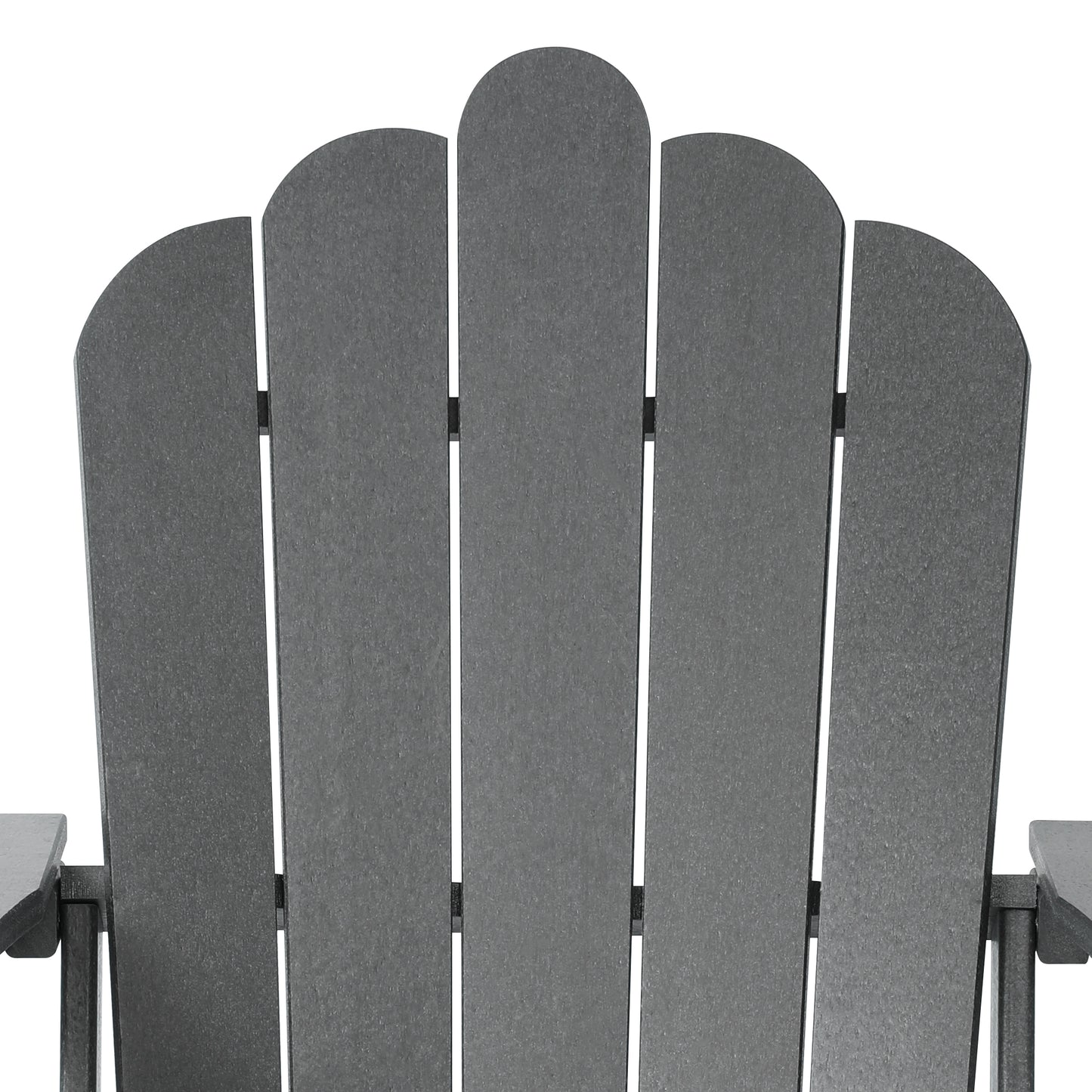 Tahoe All-Weather Outdoor Poly Adirondack Chair with Retractable Cup Holder