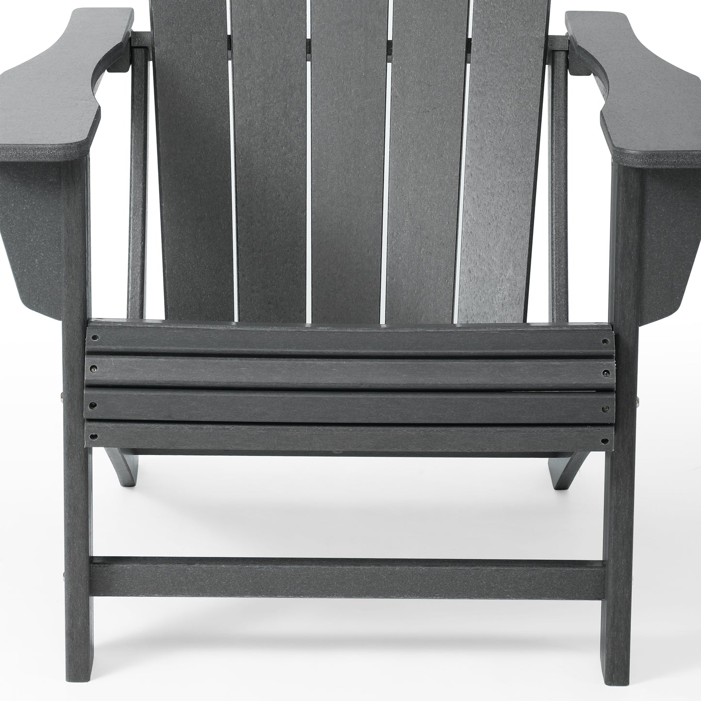 Tahoe All-Weather Outdoor Poly Adirondack Chair with Retractable Cup Holder