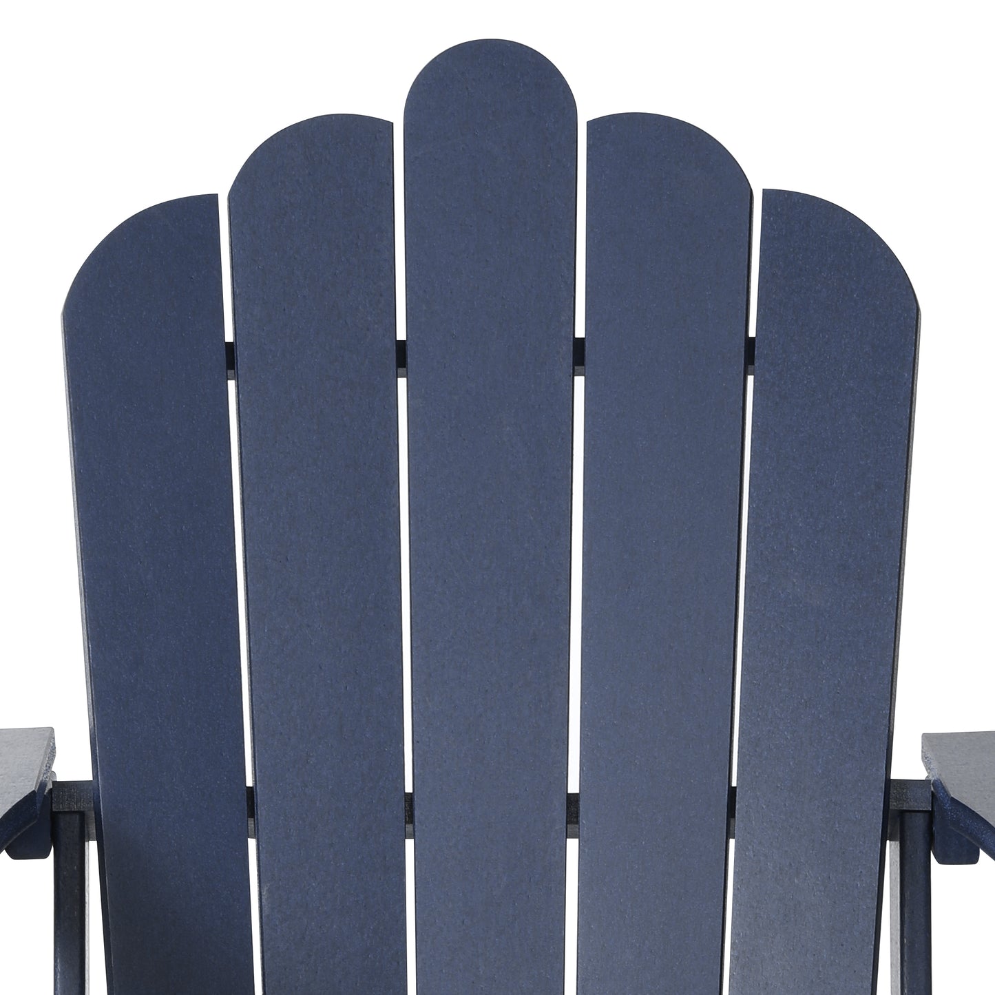 Tahoe All-Weather Outdoor Poly Adirondack Chair with Retractable Cup Holder