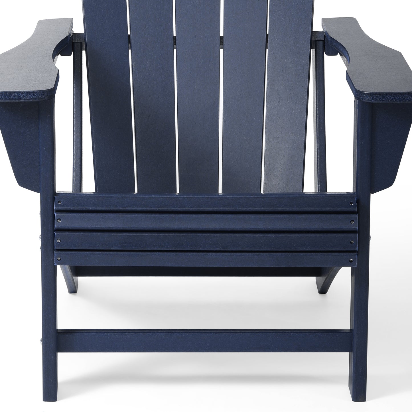 Tahoe All-Weather Outdoor Poly Adirondack Chair with Retractable Cup Holder