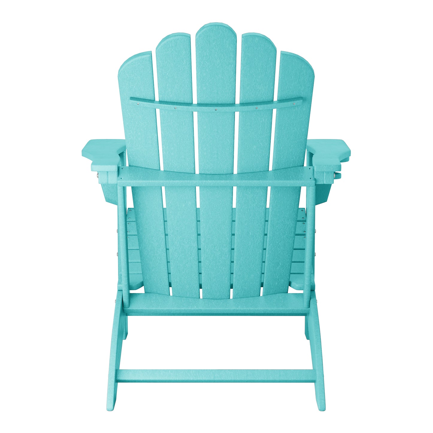 Tahoe All-Weather Outdoor Poly Adirondack Chair with Retractable Cup Holder