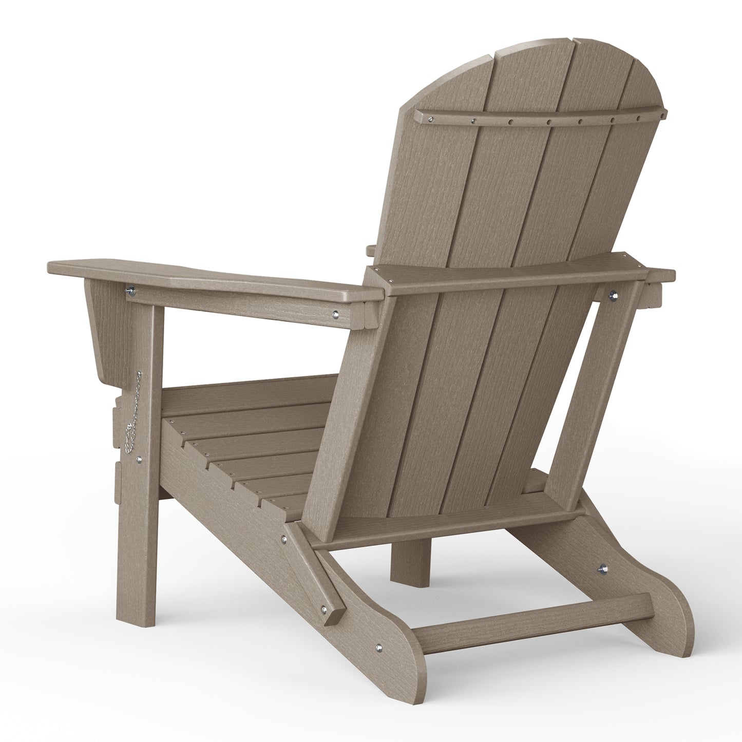 Chatham All-Weather Outdoor Folding Adirondack Chair with Cup Holder